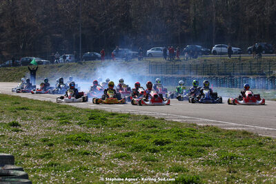 05 & 06/03/2022 : 1ère manche du Championnat du Sud 2022 à Alès (photos Stéphane Agnus) 2022 — karting