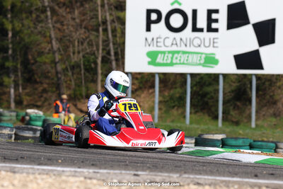 05 & 06/03/2022 : 1ère manche du Championnat du Sud 2022 à Alès (photos Stéphane Agnus) 2022 — karting