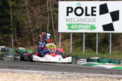 05 & 06/03/2022 : 1ère manche du Championnat du Sud 2022 à Alès (photos Stéphane Agnus) 2022 — karting