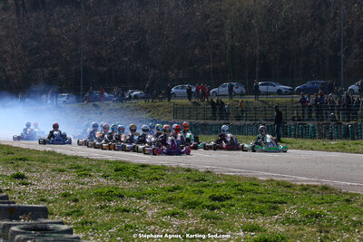 05 & 06/03/2022 : 1ère manche du Championnat du Sud 2022 à Alès (photos Stéphane Agnus) 2022 — karting