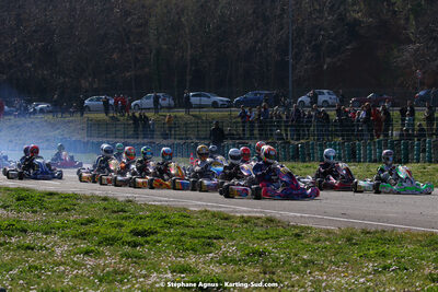 05 & 06/03/2022 : 1ère manche du Championnat du Sud 2022 à Alès (photos Stéphane Agnus) 2022 — karting