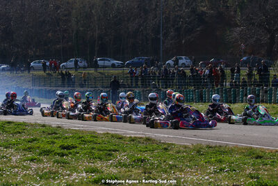 05 & 06/03/2022 : 1ère manche du Championnat du Sud 2022 à Alès (photos Stéphane Agnus) 2022 — karting