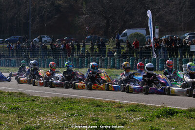05 & 06/03/2022 : 1ère manche du Championnat du Sud 2022 à Alès (photos Stéphane Agnus) 2022 — karting