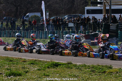 05 & 06/03/2022 : 1ère manche du Championnat du Sud 2022 à Alès (photos Stéphane Agnus) 2022 — karting