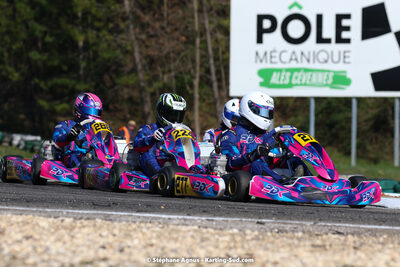 05 & 06/03/2022 : 1ère manche du Championnat du Sud 2022 à Alès (photos Stéphane Agnus) 2022 — karting