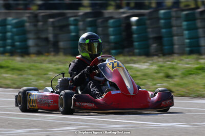 05 & 06/03/2022 : 1ère manche du Championnat du Sud 2022 à Alès (photos Stéphane Agnus) 2022 — karting
