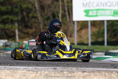 05 & 06/03/2022 : 1ère manche du Championnat du Sud 2022 à Alès (photos Stéphane Agnus) 2022 — karting