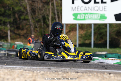 05 & 06/03/2022 : 1ère manche du Championnat du Sud 2022 à Alès (photos Stéphane Agnus) 2022 — karting