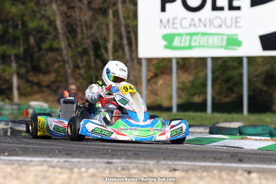 05 & 06/03/2022 : 1ère manche du Championnat du Sud 2022 à Alès (photos Stéphane Agnus) 2022 — karting