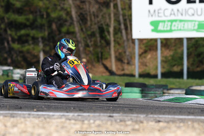 05 & 06/03/2022 : 1ère manche du Championnat du Sud 2022 à Alès (photos Stéphane Agnus) 2022 — karting