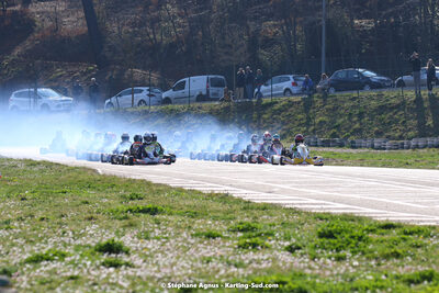 05 & 06/03/2022 : 1ère manche du Championnat du Sud 2022 à Alès (photos Stéphane Agnus) 2022 — karting