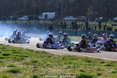 05 & 06/03/2022 : 1ère manche du Championnat du Sud 2022 à Alès (photos Stéphane Agnus) 2022 — karting