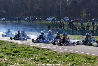 05 & 06/03/2022 : 1ère manche du Championnat du Sud 2022 à Alès (photos Stéphane Agnus) 2022 — karting