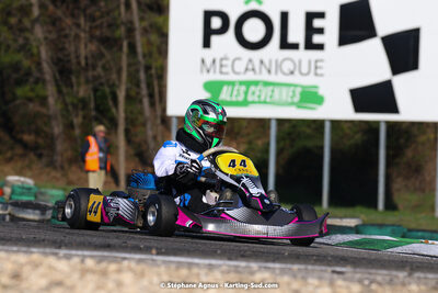 05 & 06/03/2022 : 1ère manche du Championnat du Sud 2022 à Alès (photos Stéphane Agnus) 2022 — karting