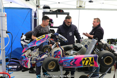 05 & 06/03/2022 : 1ère manche du Championnat du Sud 2022 à Alès (photos Stéphane Agnus) 2022 — karting