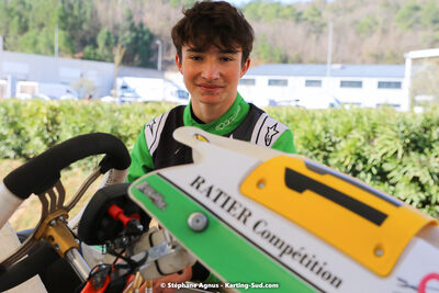 Maxime BETEILLE — 05 & 06/03/2022 : 1ère manche du Championnat du Sud 2022 à Alès (photos Stéphane Agnus) 2022 — karting