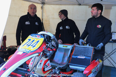 Patrice CASPAR — 05 & 06/03/2022 : 1ère manche du Championnat du Sud 2022 à Alès (photos Stéphane Agnus) 2022 — karting