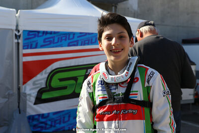 Dorian POLI — 05 & 06/03/2022 : 1ère manche du Championnat du Sud 2022 à Alès (photos Stéphane Agnus) 2022 — karting