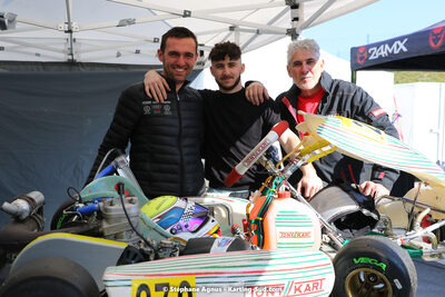 Frédéric SOBREVIA — 05 & 06/03/2022 : 1ère manche du Championnat du Sud 2022 à Alès (photos Stéphane Agnus) 2022 — karting