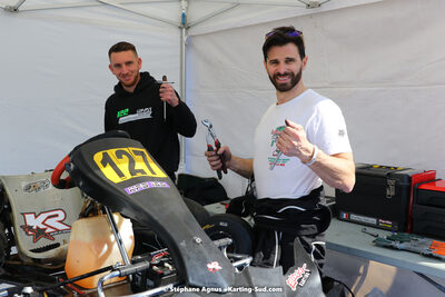 Nicolas LAVERGNE — 05 & 06/03/2022 : 1ère manche du Championnat du Sud 2022 à Alès (photos Stéphane Agnus) 2022 — karting