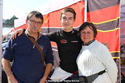 Enzo LACREUSE — 05 & 06/03/2022 : 1ère manche du Championnat du Sud 2022 à Alès (photos Stéphane Agnus) 2022 — karting