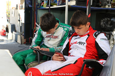 Sacha CATALA — 05 & 06/03/2022 : 1ère manche du Championnat du Sud 2022 à Alès (photos Stéphane Agnus) 2022 — karting