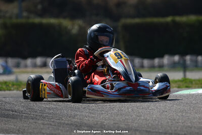 05 & 06/03/2022 : 1ère manche du Championnat du Sud 2022 à Alès (photos Stéphane Agnus) 2022 — karting