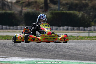 05 & 06/03/2022 : 1ère manche du Championnat du Sud 2022 à Alès (photos Stéphane Agnus) 2022 — karting