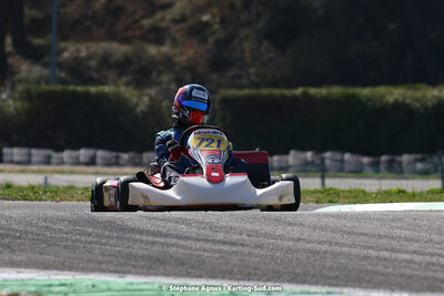 05 & 06/03/2022 : 1ère manche du Championnat du Sud 2022 à Alès (photos Stéphane Agnus) 2022 — karting