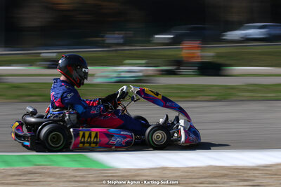 05 & 06/03/2022 : 1ère manche du Championnat du Sud 2022 à Alès (photos Stéphane Agnus) 2022 — karting