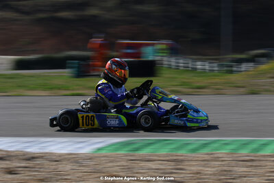 05 & 06/03/2022 : 1ère manche du Championnat du Sud 2022 à Alès (photos Stéphane Agnus) 2022 — karting
