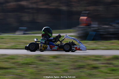 05 & 06/03/2022 : 1ère manche du Championnat du Sud 2022 à Alès (photos Stéphane Agnus) 2022 — karting