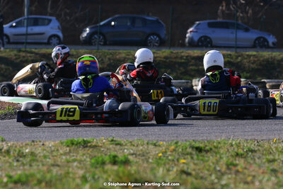 05 & 06/03/2022 : 1ère manche du Championnat du Sud 2022 à Alès (photos Stéphane Agnus) 2022 — karting