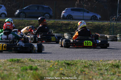 05 & 06/03/2022 : 1ère manche du Championnat du Sud 2022 à Alès (photos Stéphane Agnus) 2022 — karting