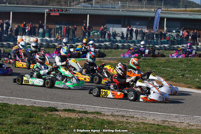 05 & 06/03/2022 : 1ère manche du Championnat du Sud 2022 à Alès (photos Stéphane Agnus) 2022 — karting