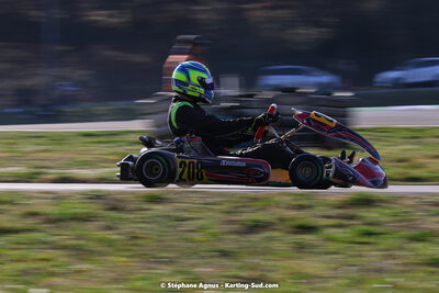 05 & 06/03/2022 : 1ère manche du Championnat du Sud 2022 à Alès (photos Stéphane Agnus) 2022 — karting