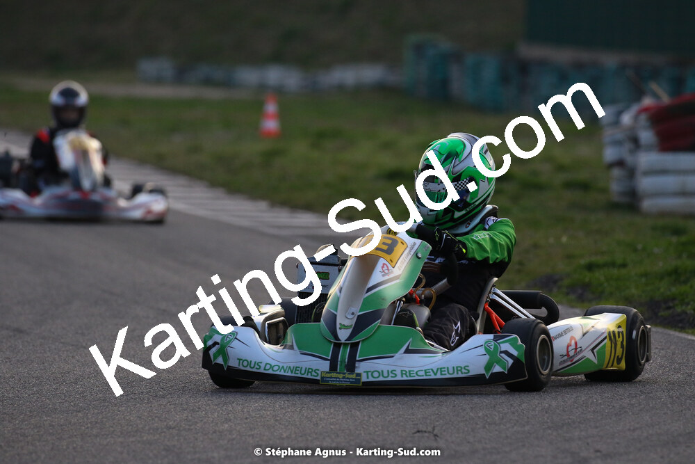 05 & 06/03/2022 : 1ère manche du Championnat du Sud 2022 à Alès (photos Stéphane Agnus) 2022 — karting