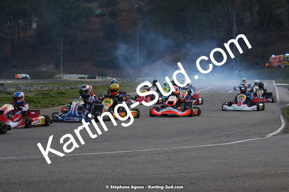 05 & 06/03/2022 : 1ère manche du Championnat du Sud 2022 à Alès (photos Stéphane Agnus) 2022 — karting