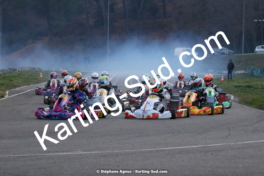 05 & 06/03/2022 : 1ère manche du Championnat du Sud 2022 à Alès (photos Stéphane Agnus) 2022 — karting