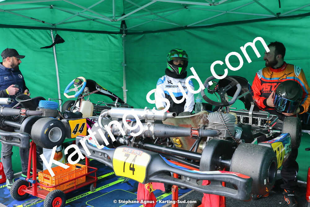 05 & 06/03/2022 : 1ère manche du Championnat du Sud 2022 à Alès (photos Stéphane Agnus) 2022 — karting