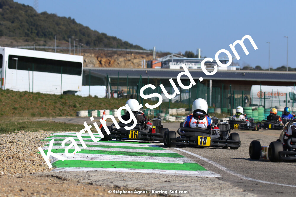 05 & 06/03/2022 : 1ère manche du Championnat du Sud 2022 à Alès (photos Stéphane Agnus) 2022 — karting