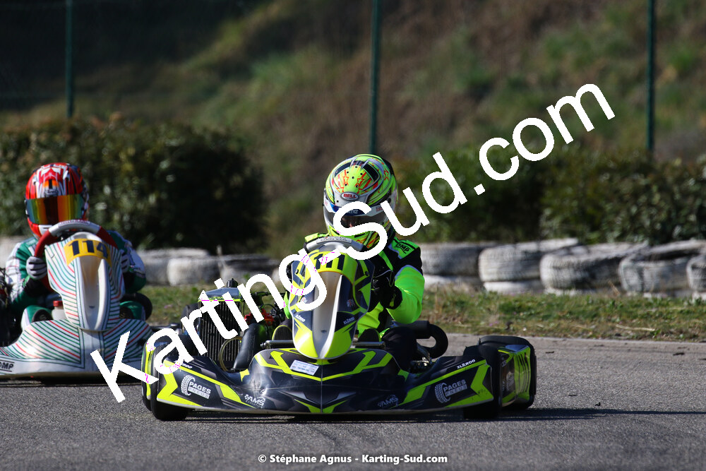 05 & 06/03/2022 : 1ère manche du Championnat du Sud 2022 à Alès (photos Stéphane Agnus) 2022 — karting