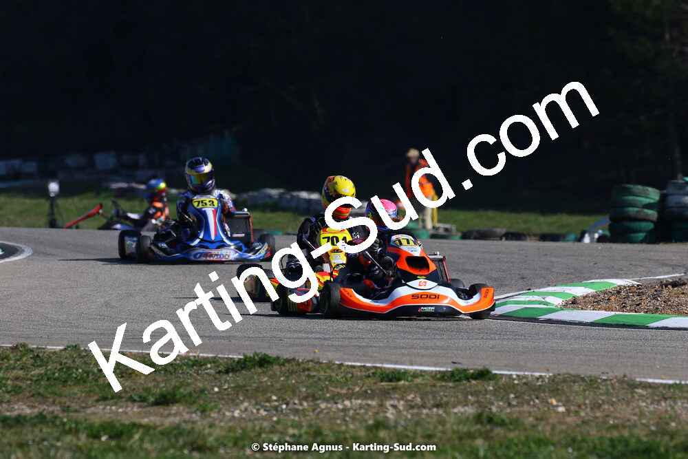 05 & 06/03/2022 : 1ère manche du Championnat du Sud 2022 à Alès (photos Stéphane Agnus) 2022 — karting