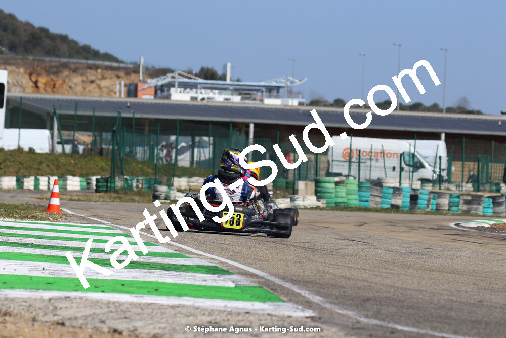 05 & 06/03/2022 : 1ère manche du Championnat du Sud 2022 à Alès (photos Stéphane Agnus) 2022 — karting
