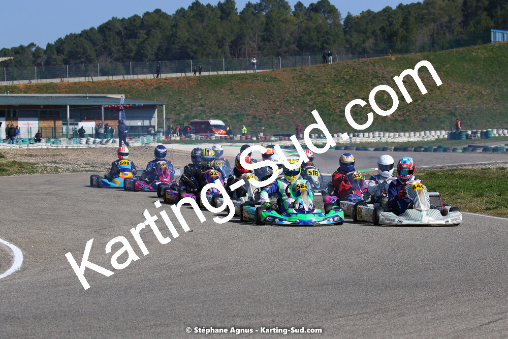 05 & 06/03/2022 : 1ère manche du Championnat du Sud 2022 à Alès (photos Stéphane Agnus) 2022 — karting