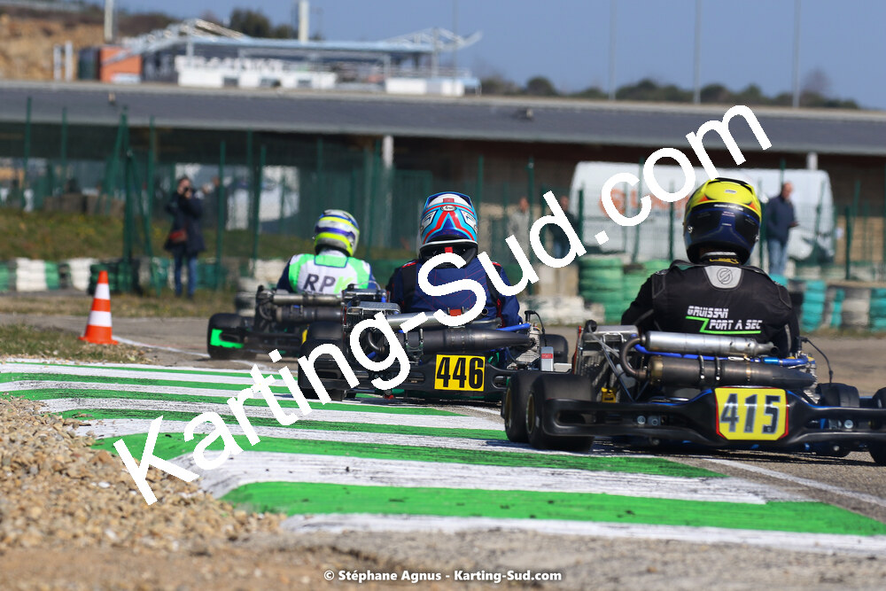 05 & 06/03/2022 : 1ère manche du Championnat du Sud 2022 à Alès (photos Stéphane Agnus) 2022 — karting