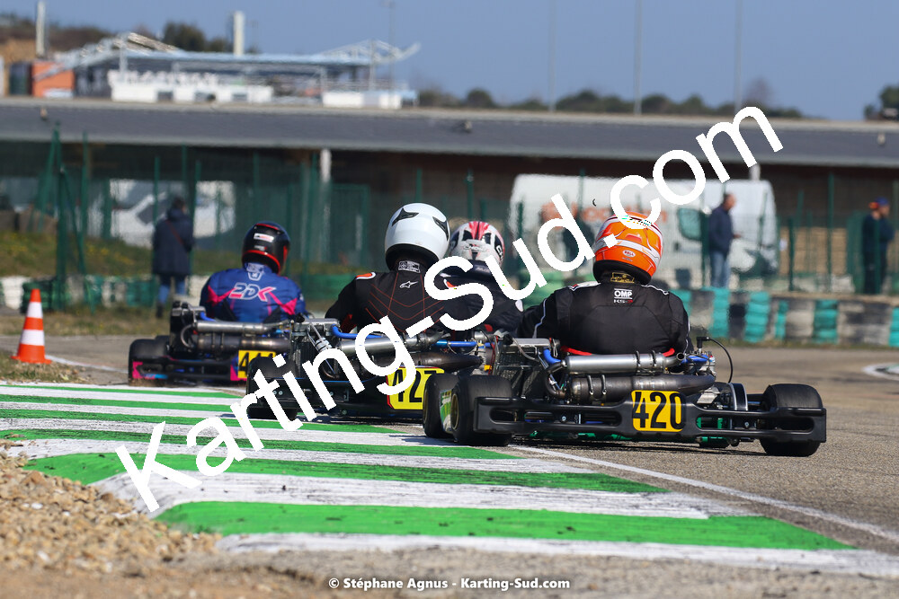 05 & 06/03/2022 : 1ère manche du Championnat du Sud 2022 à Alès (photos Stéphane Agnus) 2022 — karting
