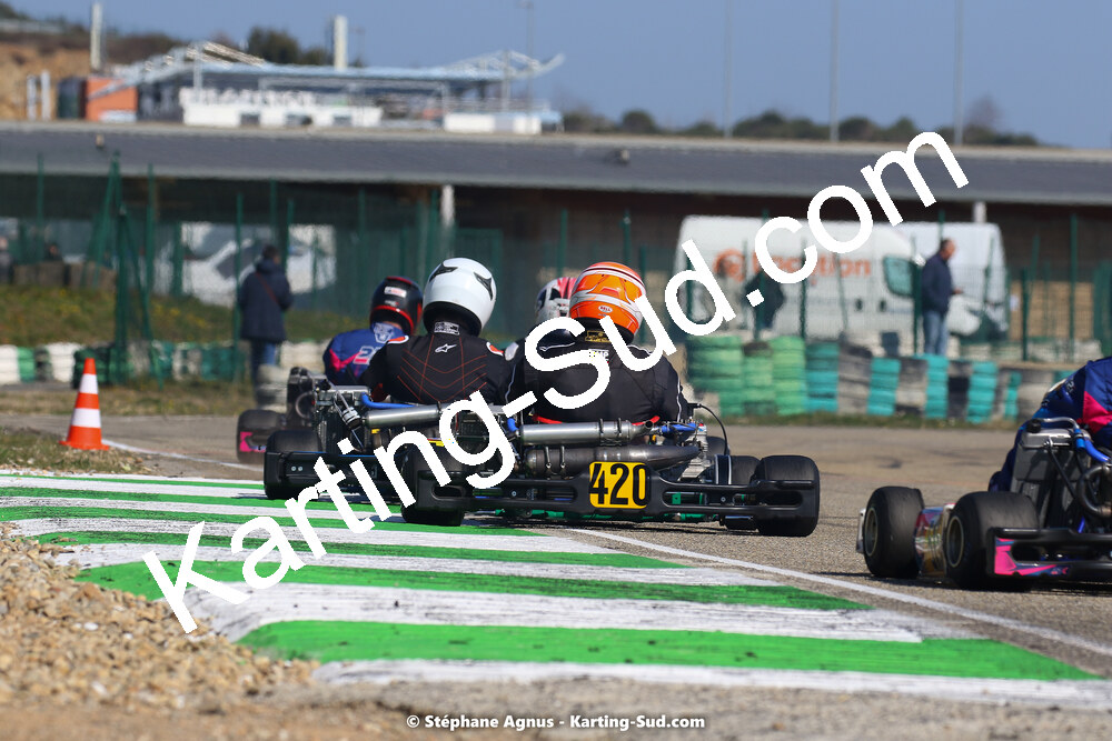 05 & 06/03/2022 : 1ère manche du Championnat du Sud 2022 à Alès (photos Stéphane Agnus) 2022 — karting
