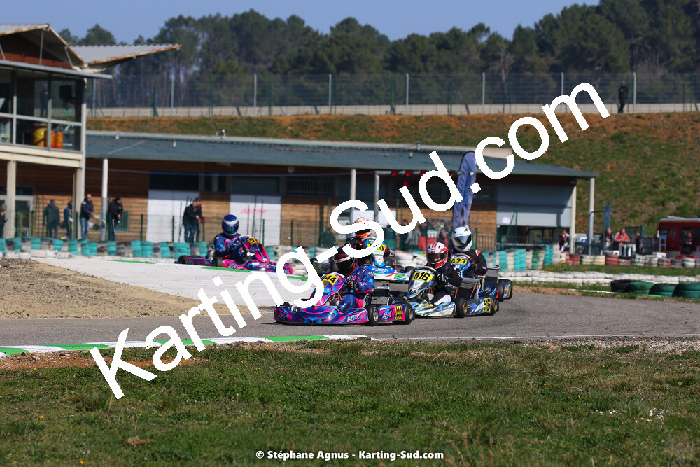 05 & 06/03/2022 : 1ère manche du Championnat du Sud 2022 à Alès (photos Stéphane Agnus) 2022 — karting