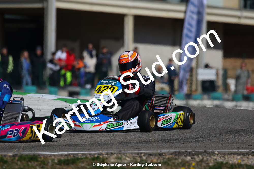 05 & 06/03/2022 : 1ère manche du Championnat du Sud 2022 à Alès (photos Stéphane Agnus) 2022 — karting